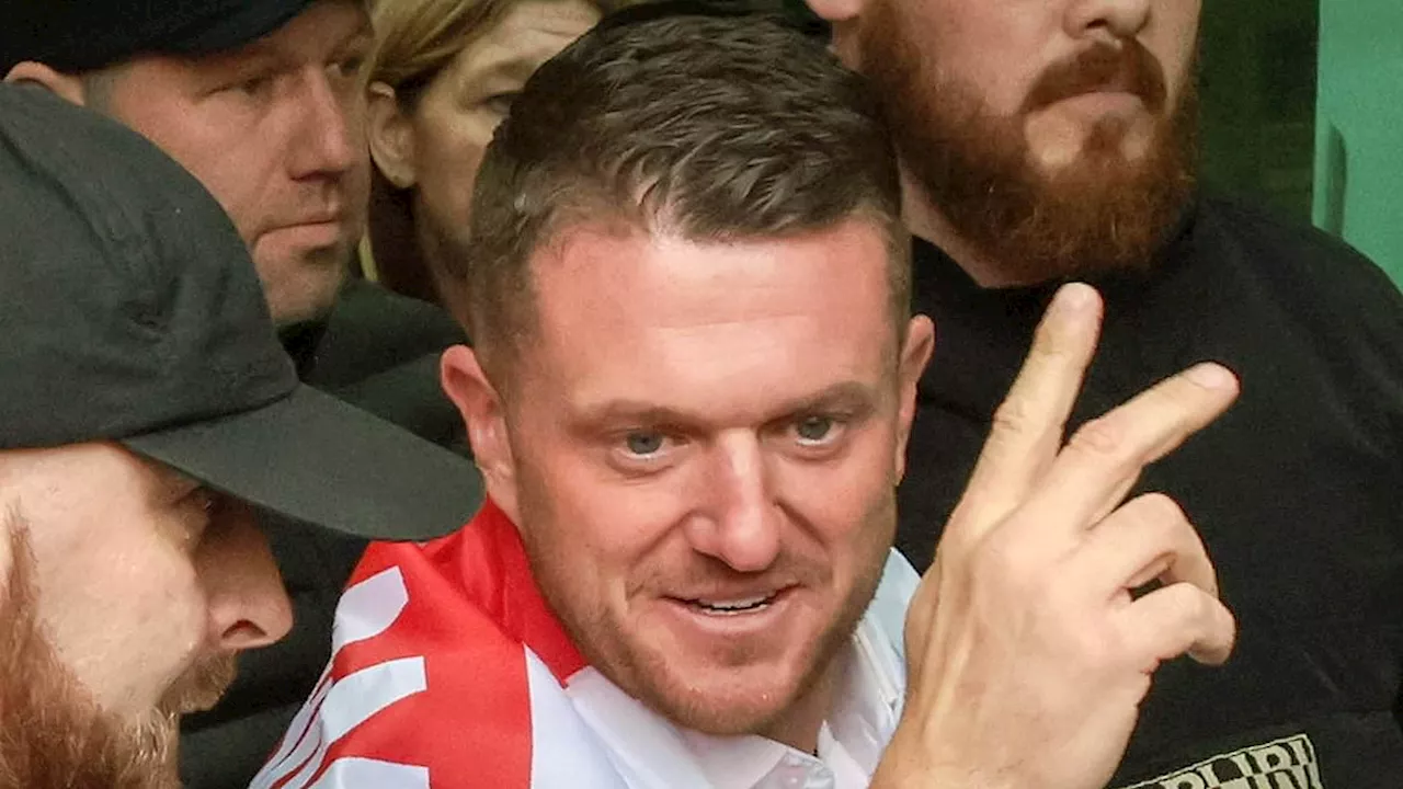 Tommy Robinson is cleared of breaching dispersal order at march against anti-Semitism as judge rules...