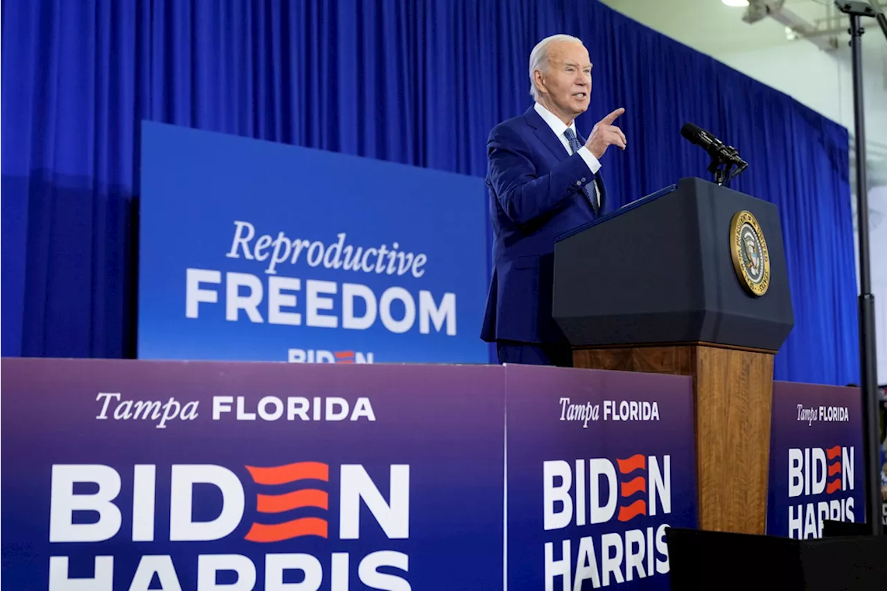 Biden in Florida: Voters will ‘hold Trump accountable’ for abortion ban