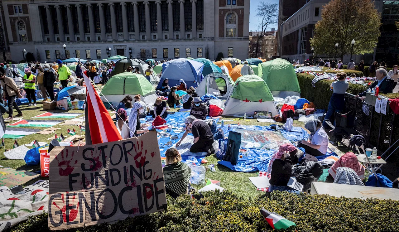 Columbia University moves to hybrid classes through end of semester due to tense pro-Palestinian protests