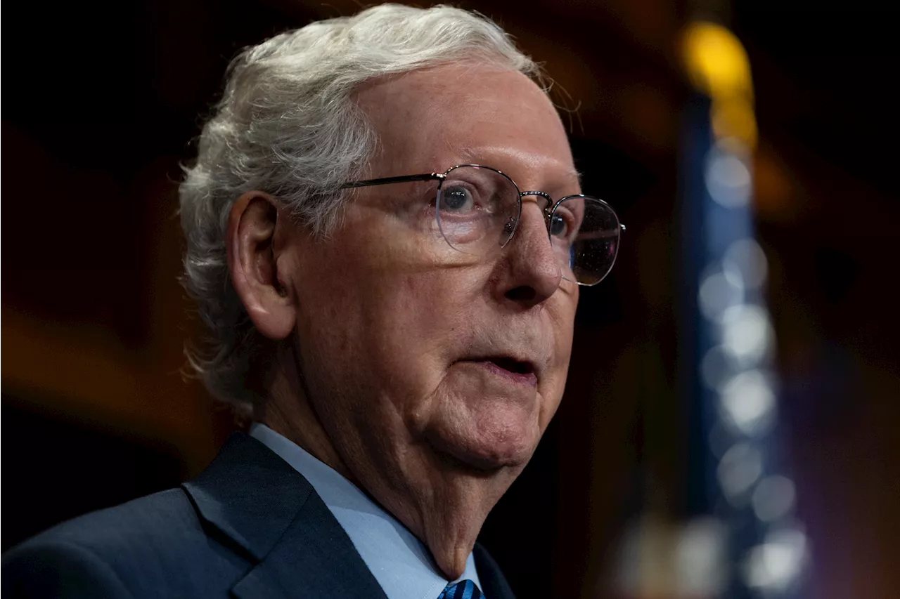 McConnell celebrates Ukraine aid test vote but blames Tucker Carlson for delay