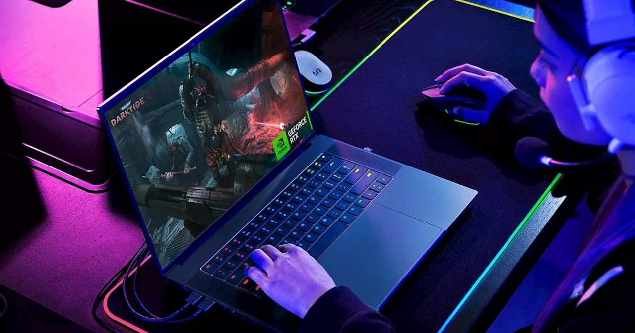 The Razer Blade RTX 40 series gaming laptops are on sale right now