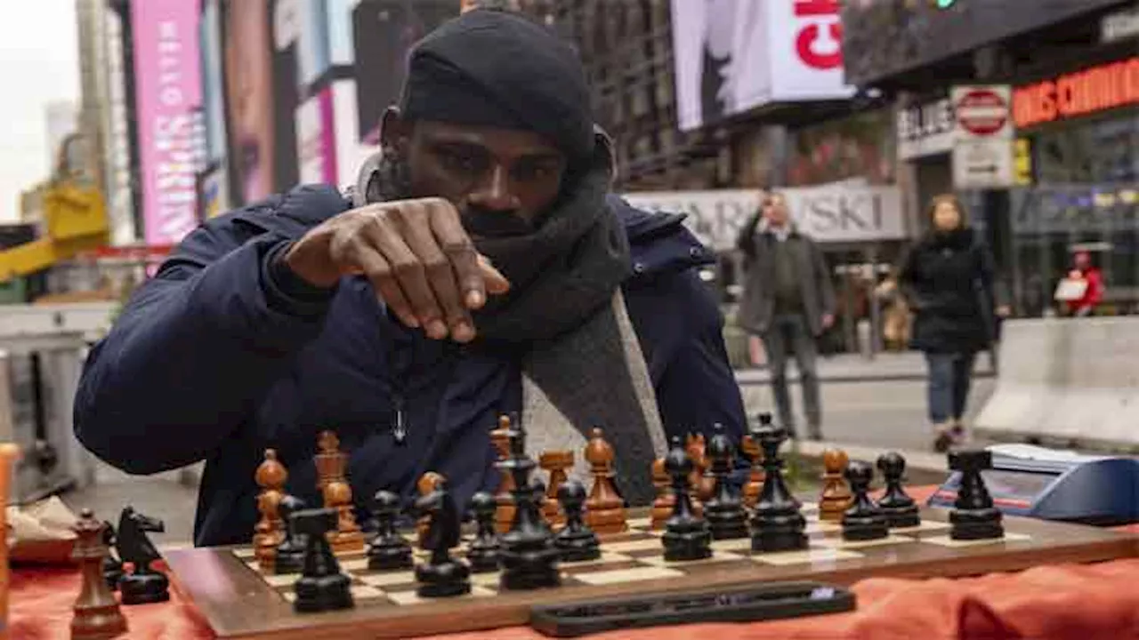 A Nigerian chess champion plays the royal game for 58 hours - a new global chess record