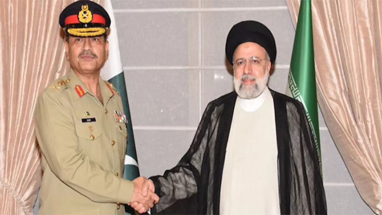 COAS Asim Munir, Iran President discuss regional peace, border security