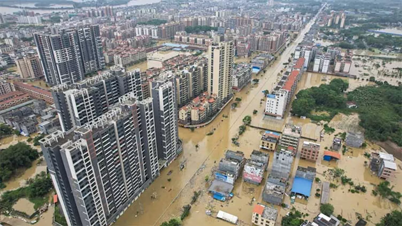 Highest-level rainstorm warning issued in south China's Guangdong