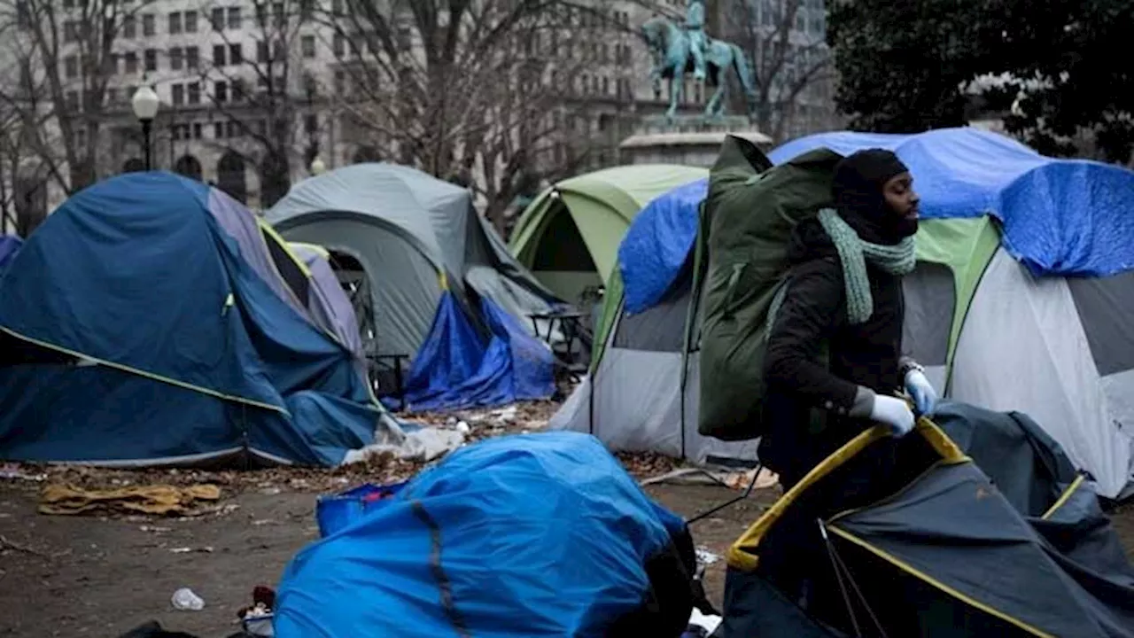 US Supreme Court weighs ban on homeless people sleeping outside