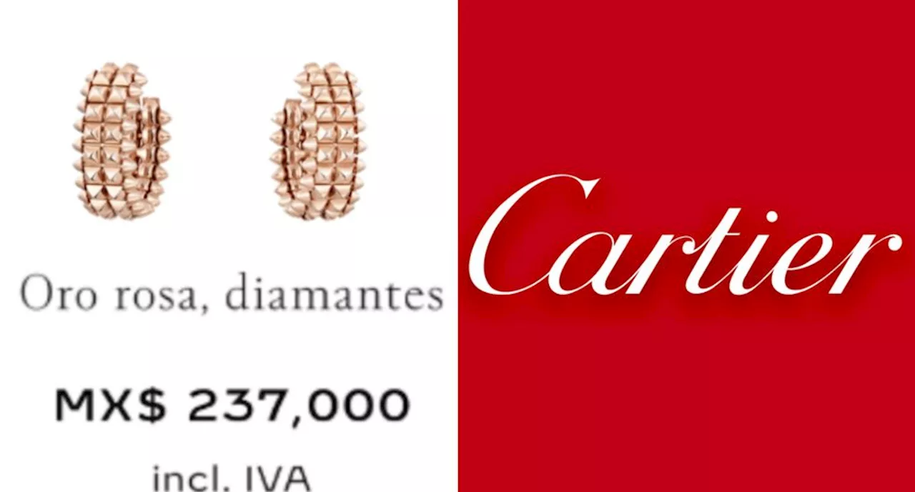 Joven que compró aretes Cartier a 237 pesos lanza dardo a críticos: 'sacan su lado más clasista a relucir'