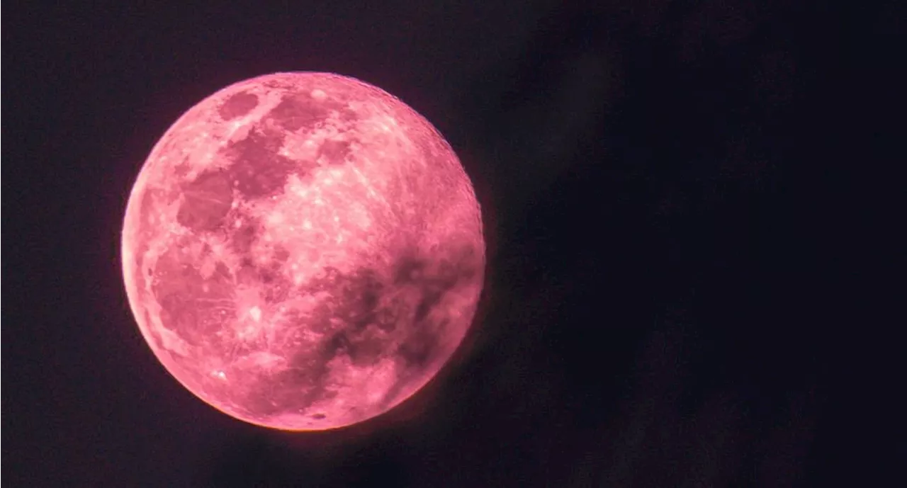 Luna Rosa 2024: Esta será la hora exacta de la Luna llena de abril