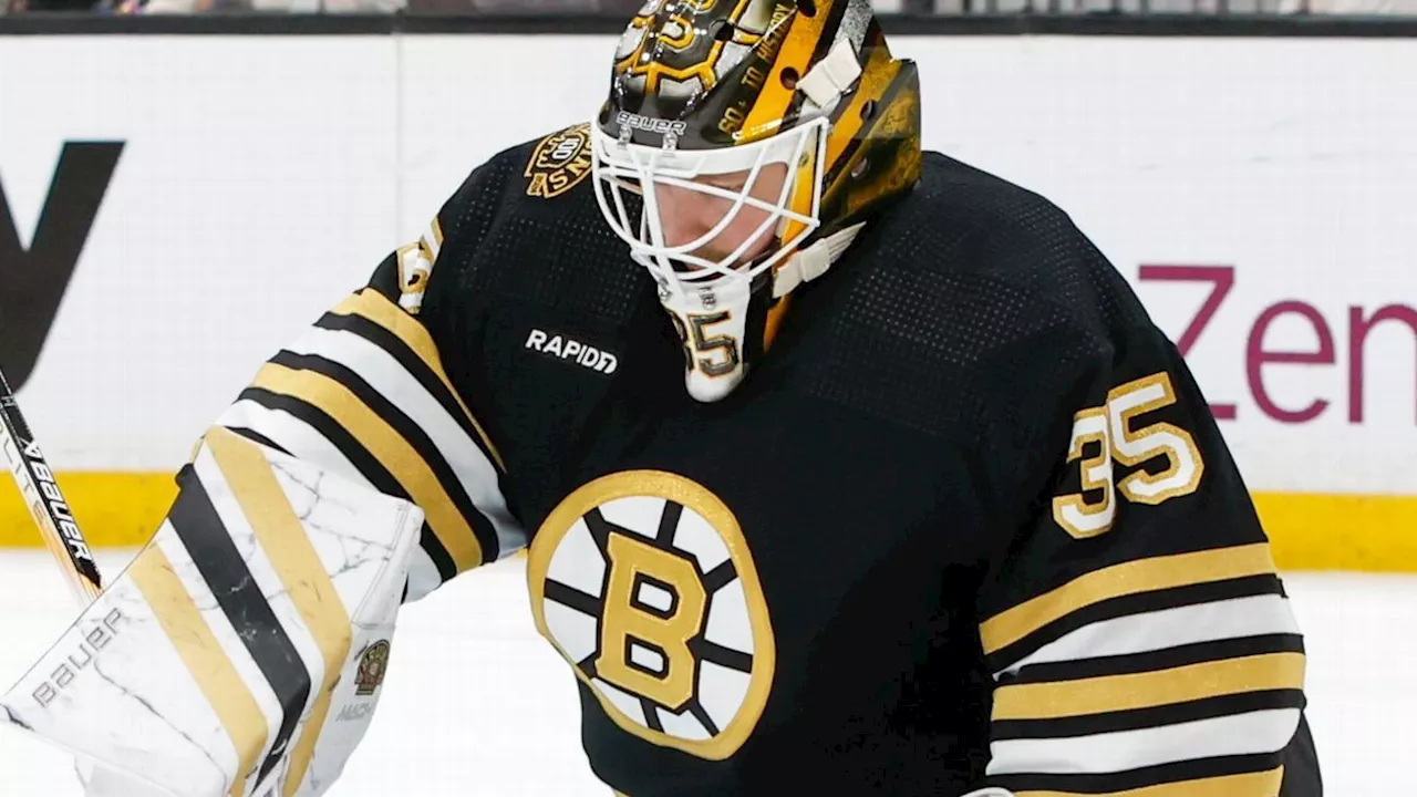 Ullmark starts over Swayman in Boston Bruins' Game 2 loss