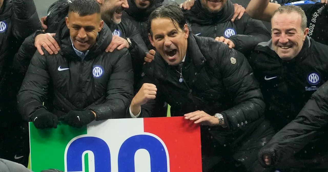 Inter, Simone Inzaghi festeggia lo scudetto: “Sensazione bellissima