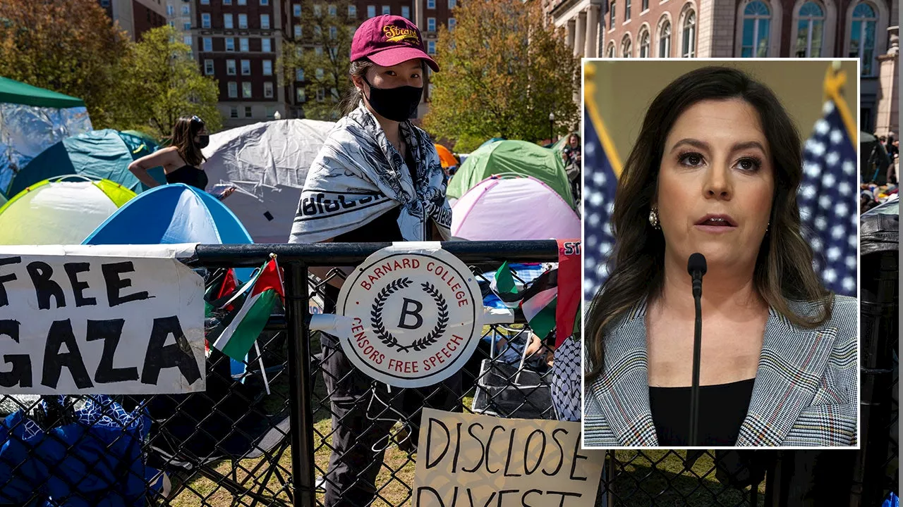 Columbia University protests: Rep. Elise Stefanik calls on Biden admin to deport terrorist supporters on visas