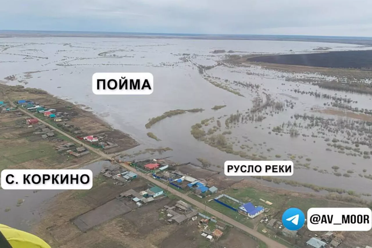 «Большая вода» в реке Тобол придет в тюменское село Упорово к выходным