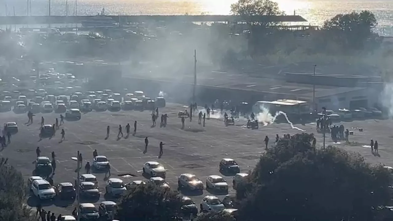 Scontri prima di Salernitana-Fiorentina, arrestati 4 tifosi granata