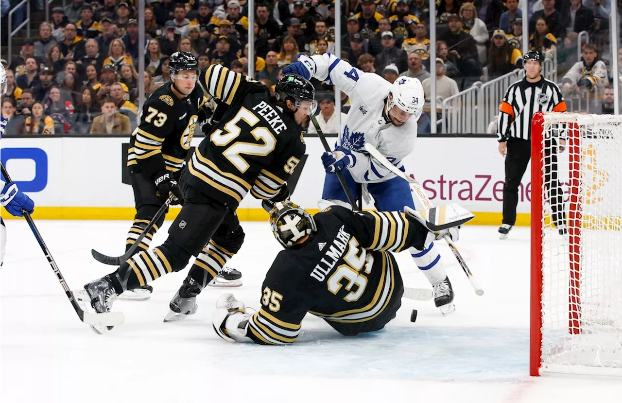 Auston Matthews strikes late as Toronto Maple Leafs even playoff series in Boston