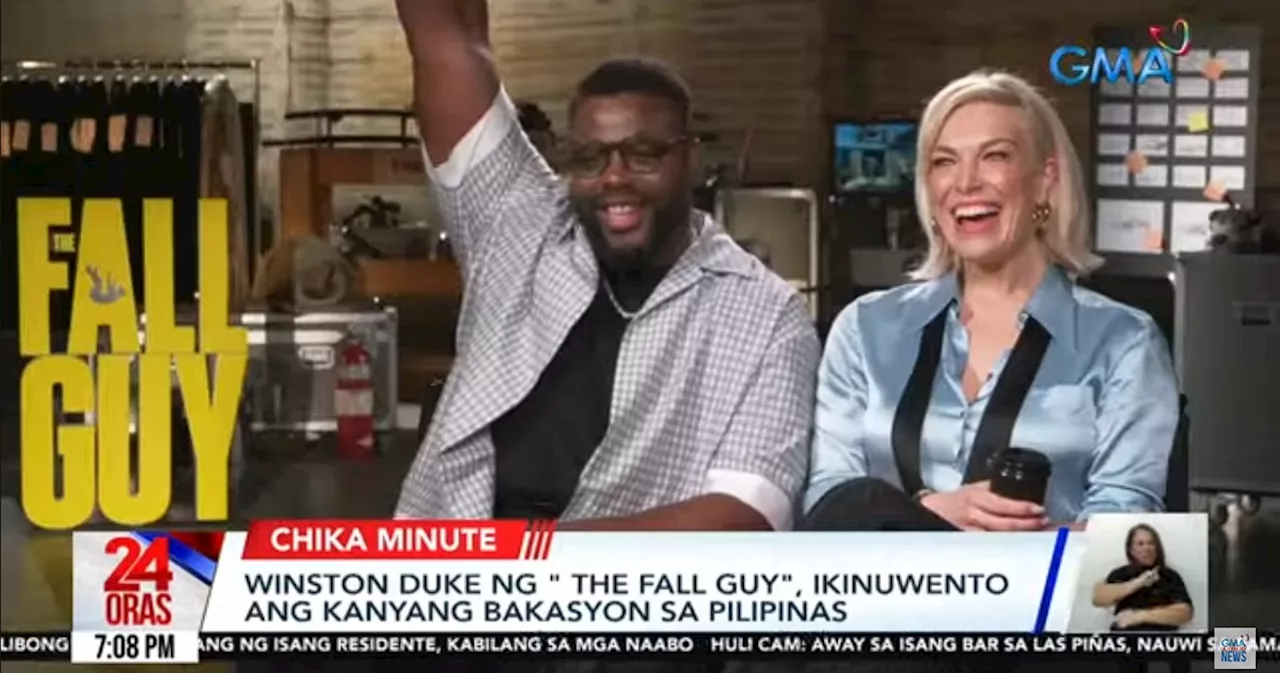 'The Fall Guy' stars Winston Duke, Hannah Waddingham say Filipinos are 'kings and queens of karaoke'