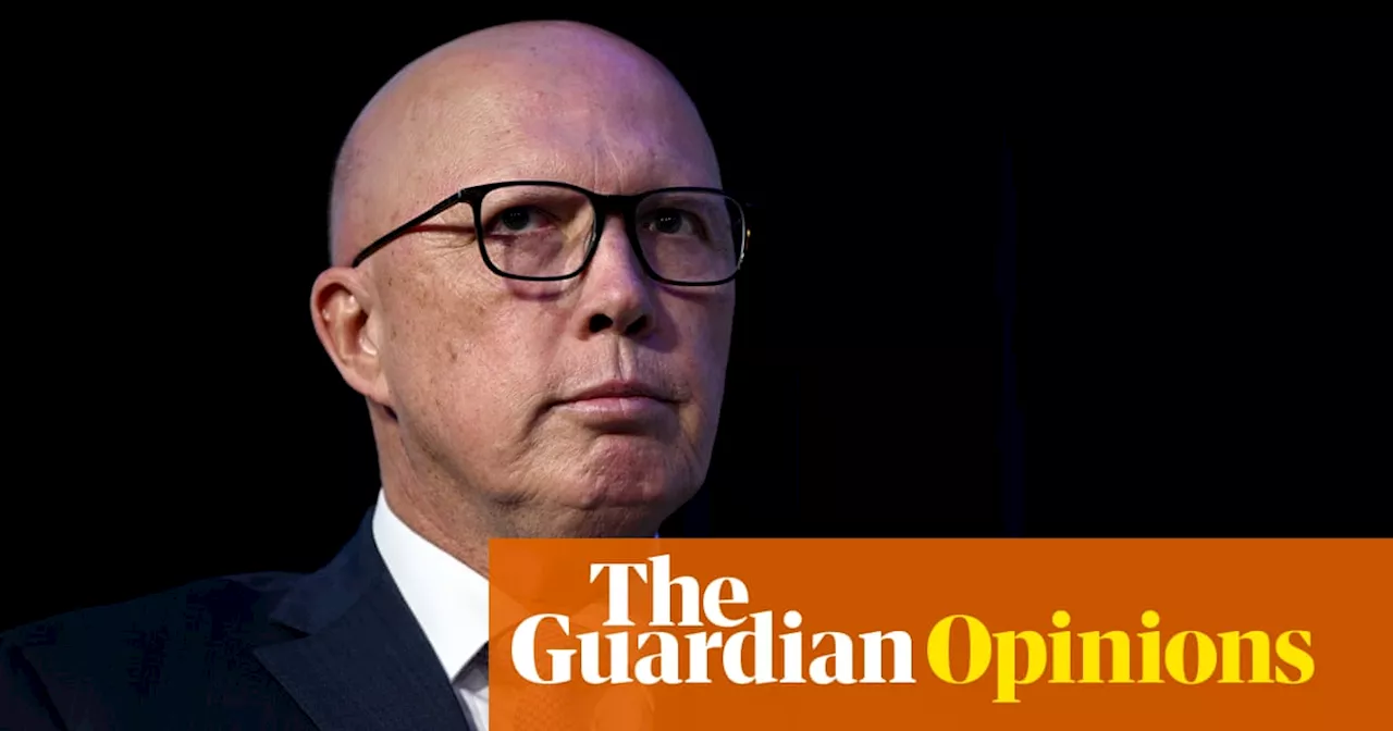 Dutton’s plan to save Australia with nuclear comes undone when you look between the brushstrokes