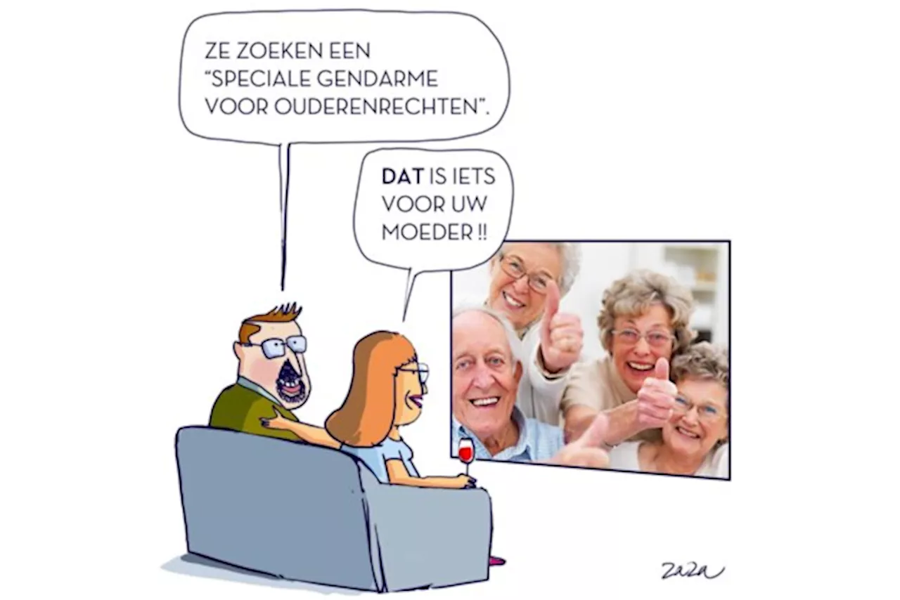 Onze cartoon van de dag, gemaakt door Zaza