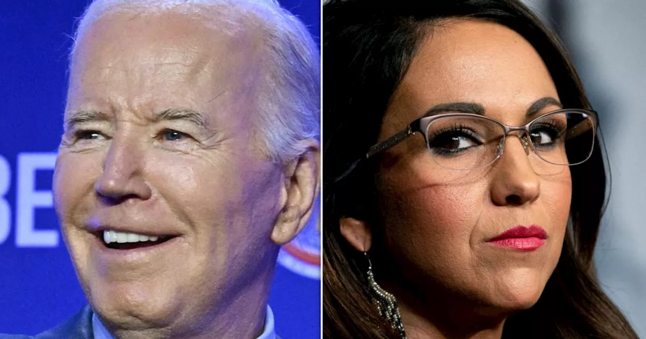 Joe Biden Taunts Rep. Lauren Boebert With 2-Word Message From 'Dark Brandon'