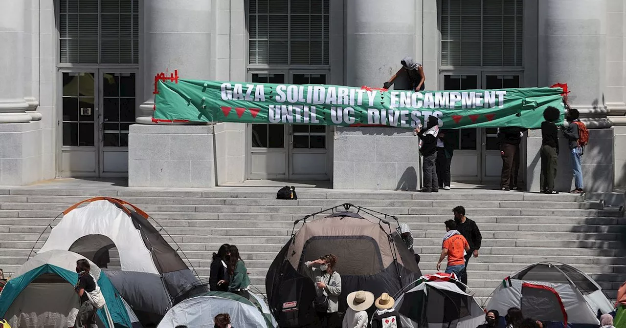 UC Berkeley Students Set Up Encampment To Protest War In Gaza