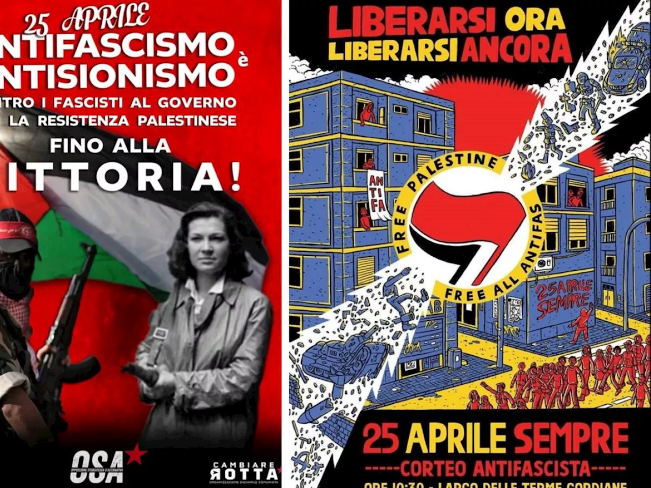 I partigiani palestinesi e il governo Meloni da 'liberare': le mani della sinistra sul 25 aprile