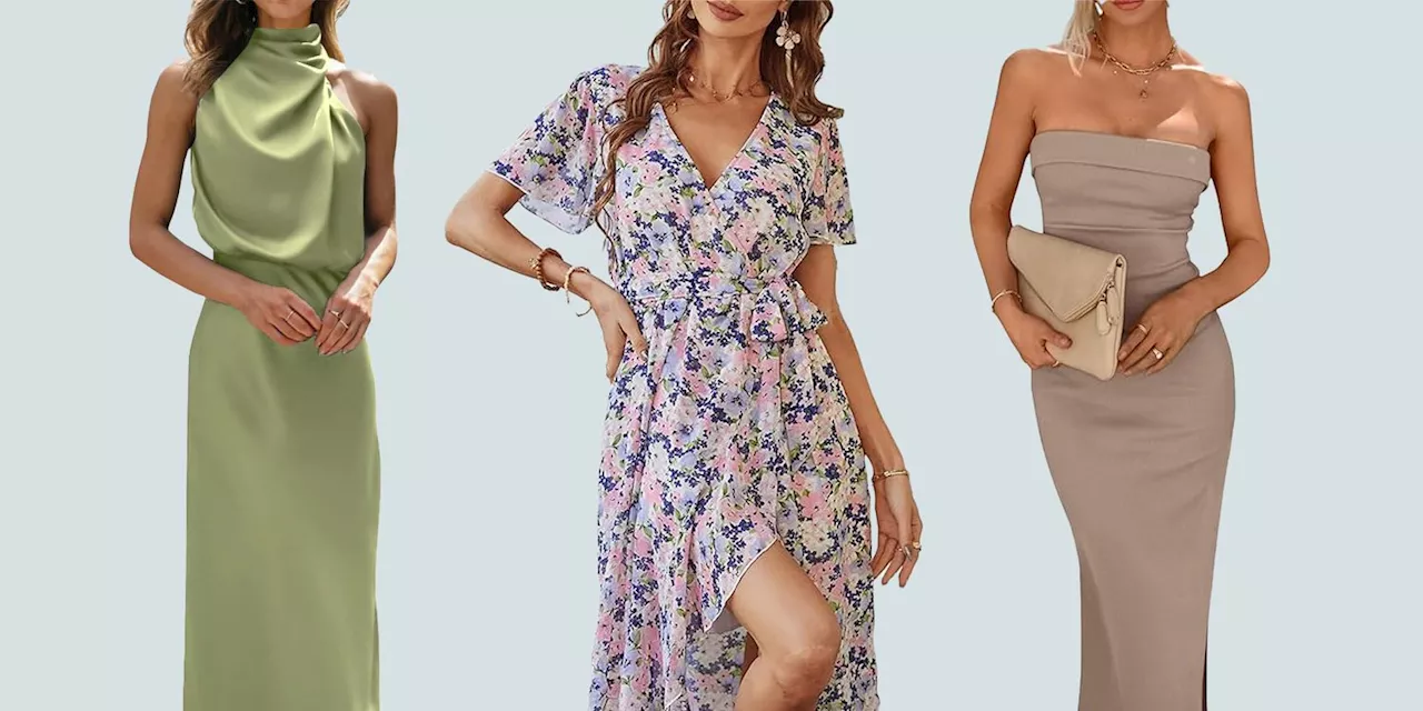 The 6 Best Spring Wedding Guest Dresses on Amazon Include a 70%-Off Designer Style