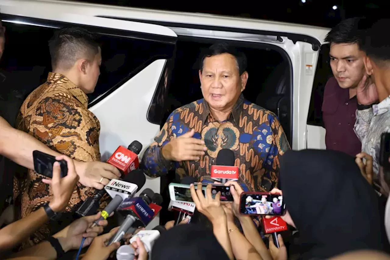 Antarkan Menang Pilpres 2024, Prabowo Ucapkan Terima Kasih ke Tim Hukum