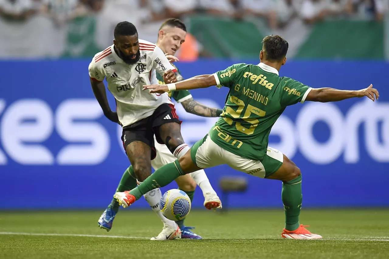 Palmeiras e Flamengo decepcionam em principal clássico do país