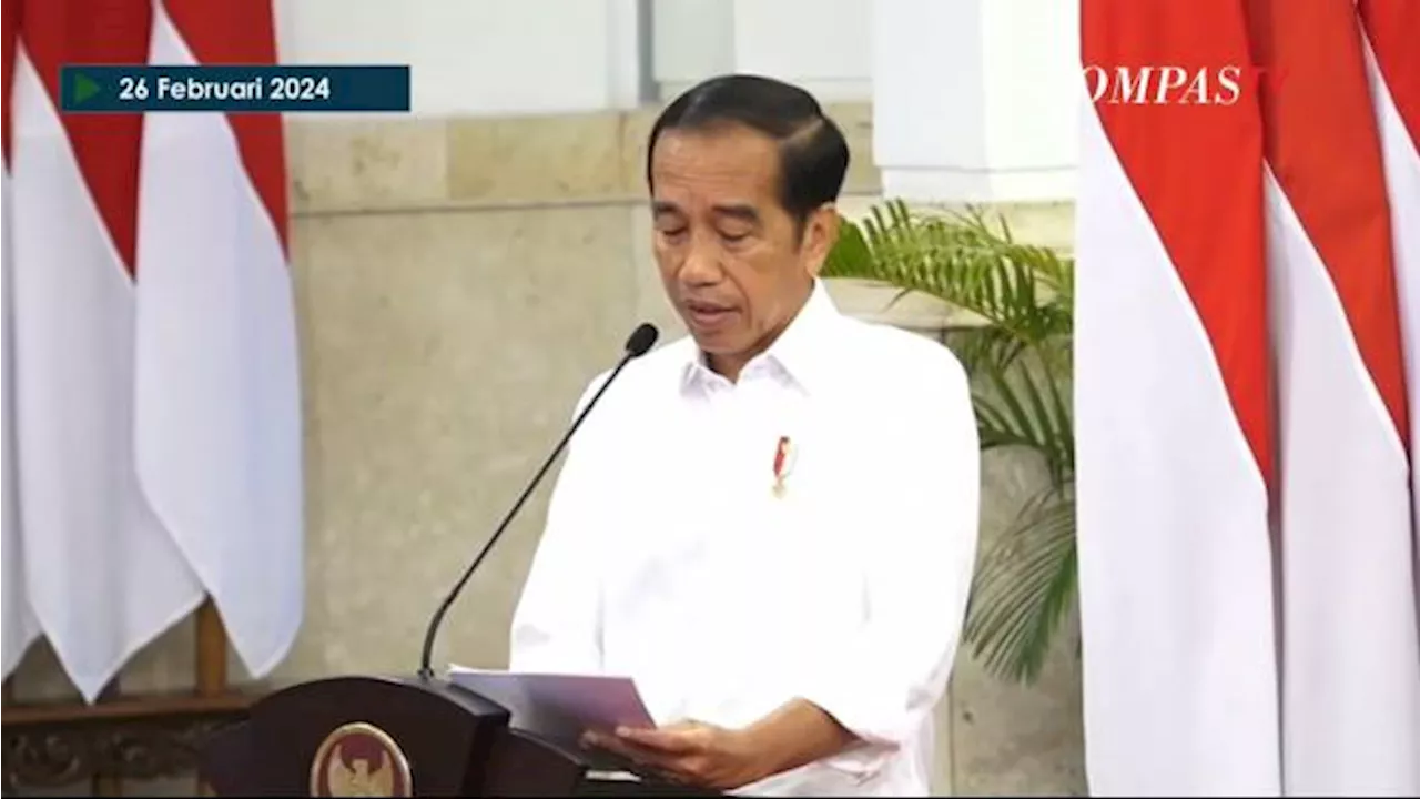 Presiden Jokowi Diundang KPU Hadiri Penetapan Pemenang Pilpres 2024