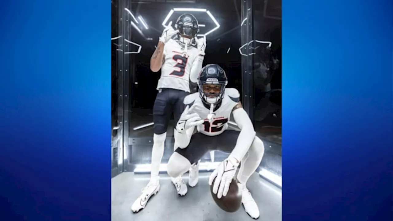 ‘New energy, new era’: Texans unveiling new uniforms ahead of NFL Draft