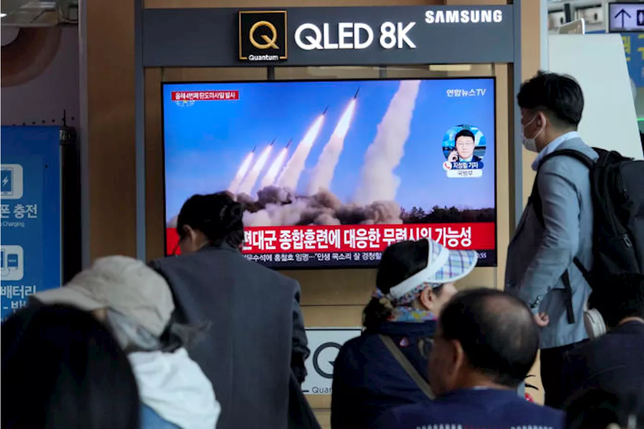 North Korean leader Kim leads rocket drills that simulate a nuclear counterattack against enemies