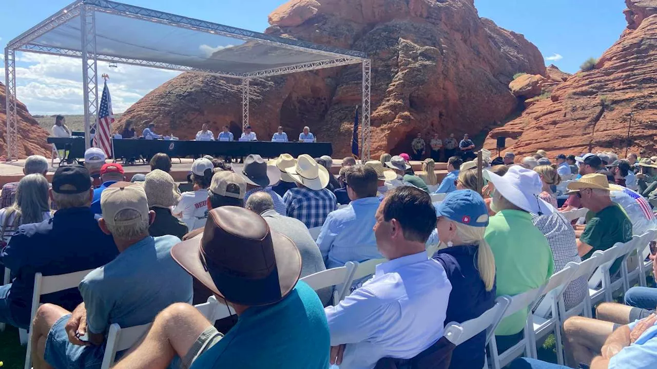 Local frustration on display over fed control of land at Congressional hearing in southern Utah