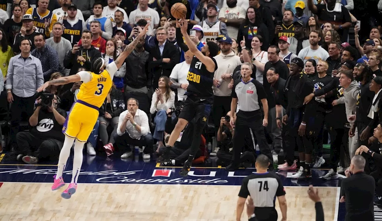 Nuggets stun Lakers in Game 2 on Jamal Murray’s buzzer-beater