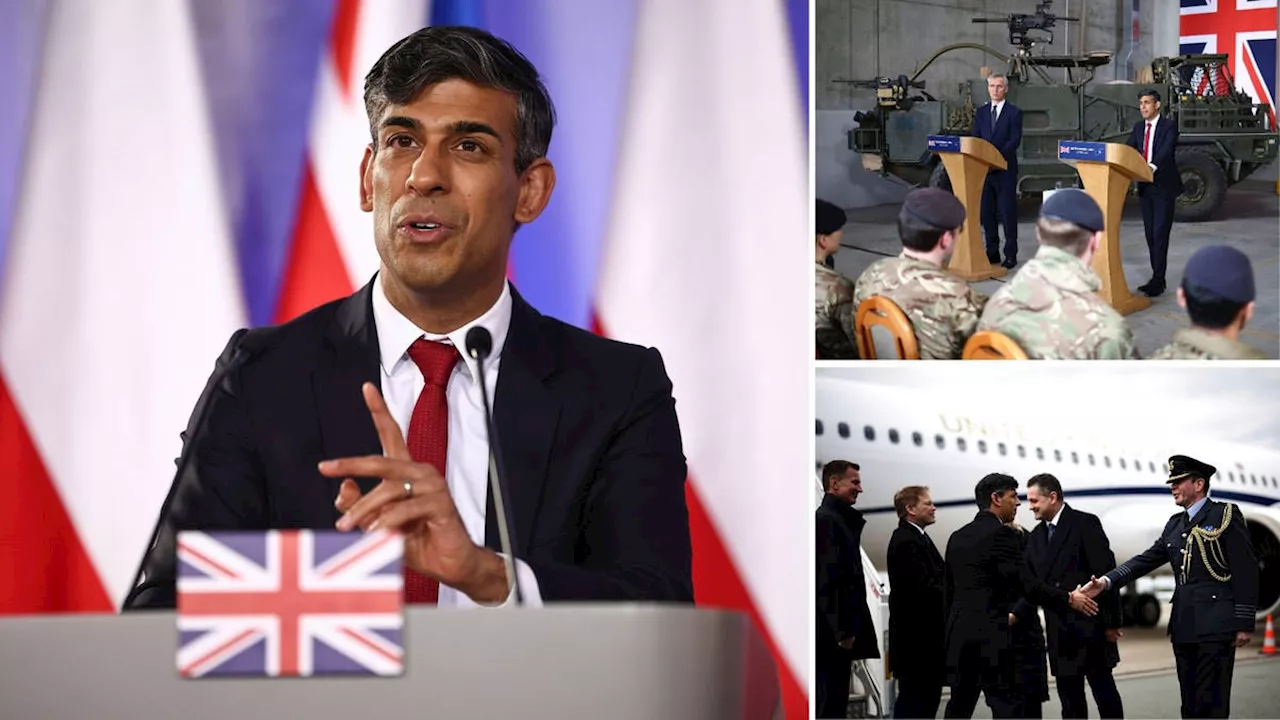 Sunak puts Britain’s arms on ‘war footing’ as he pledges £75 billion boost to defence spending by 2030