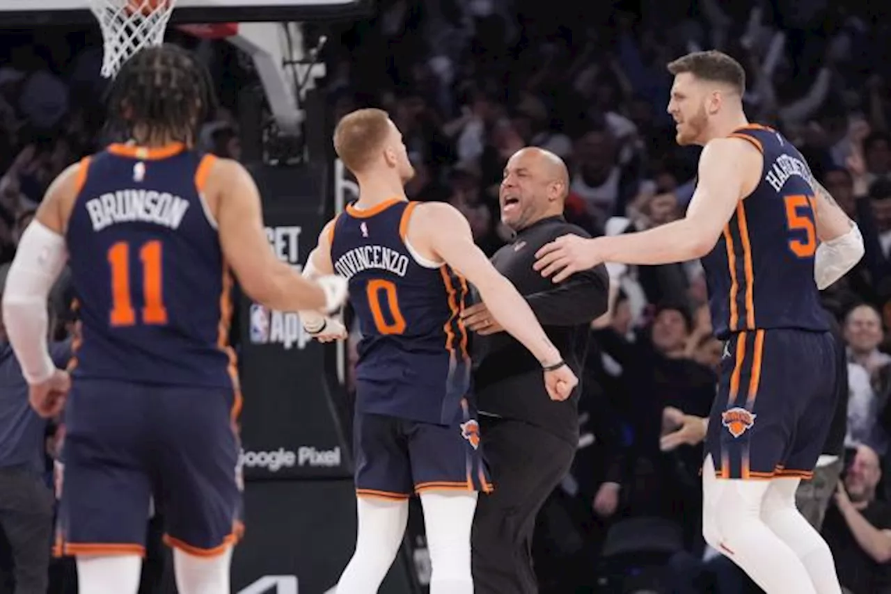 Les New York Knicks renversent Philadelphie dans les dernières secondes en play-offs NBA