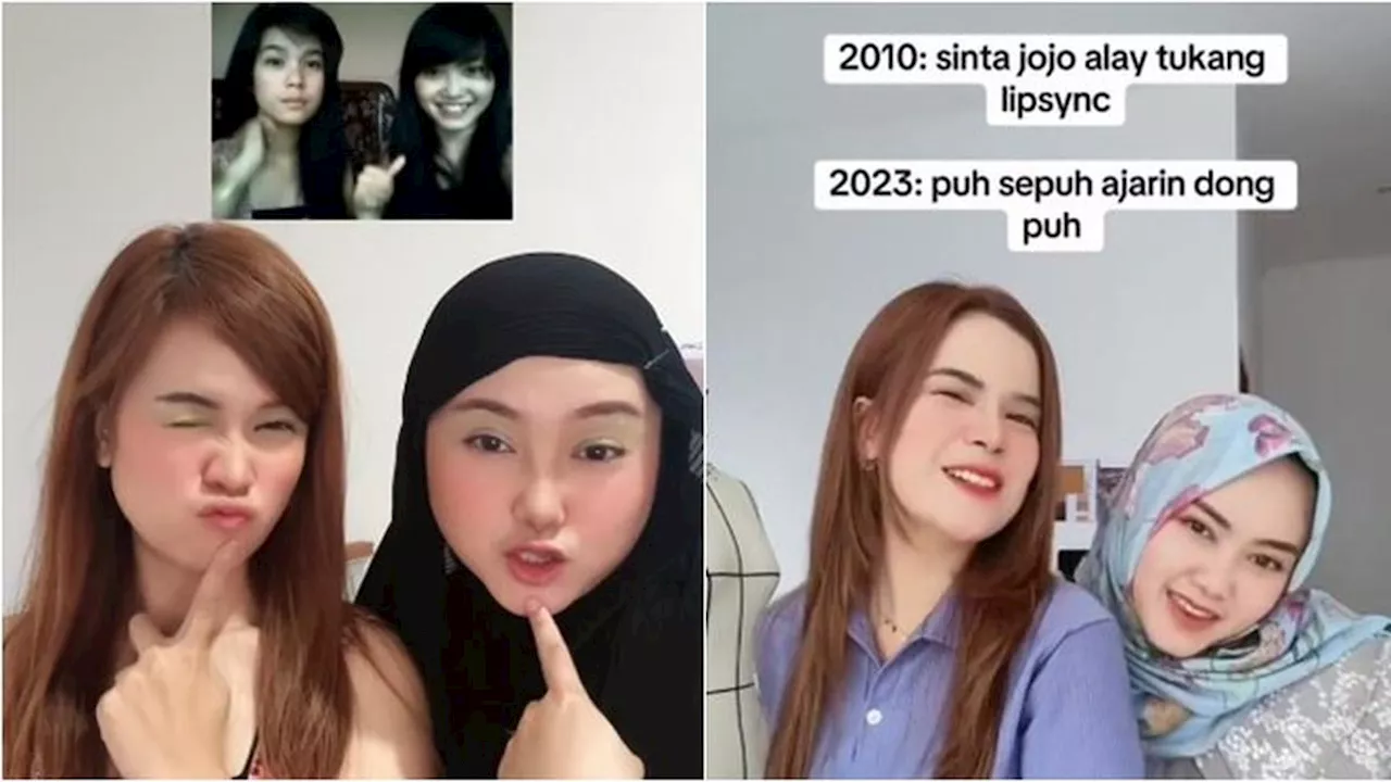 7 Potret Terbaru Sinta dan Jojo 'Keong Racun', Disebut Sesepuh TikToker