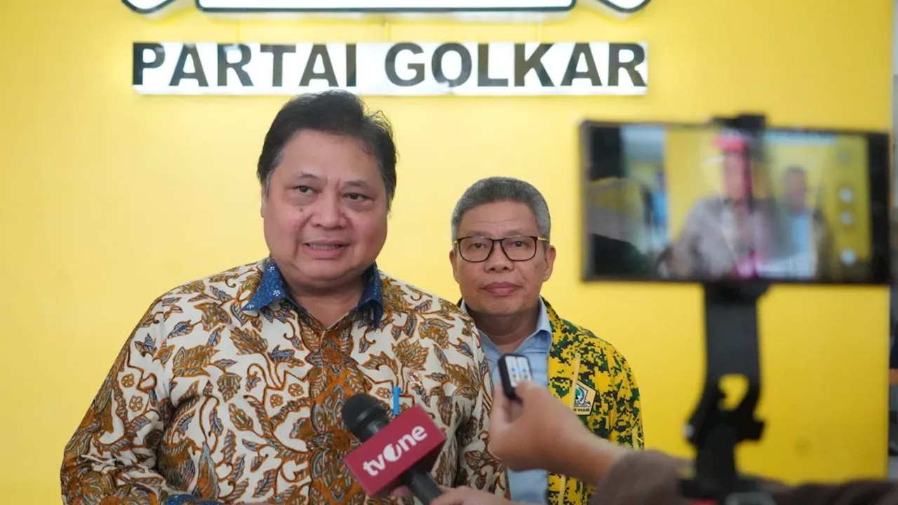 Airlangga Sebut Pembahasan Komposisi Kabinet Tunggu Penetapan Resmi KPU