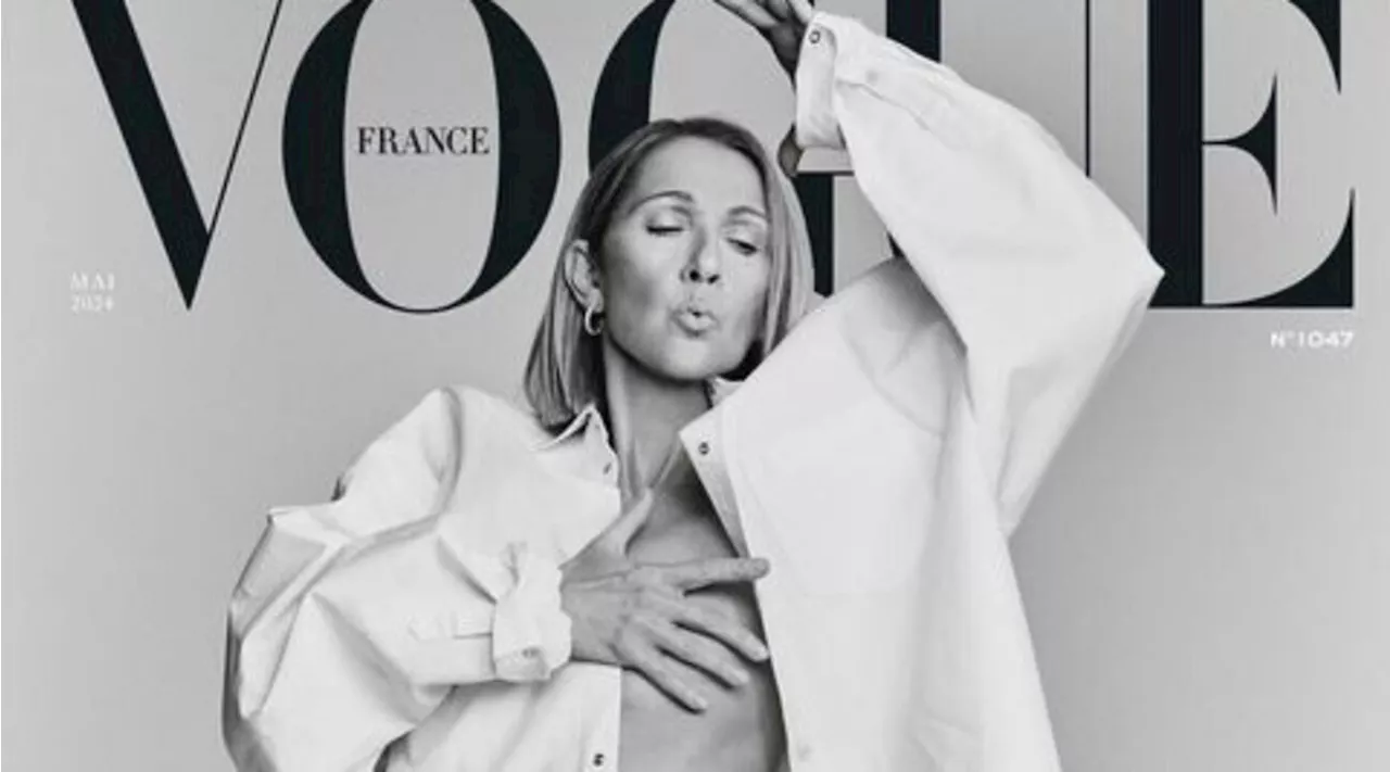 Celine Dion torna con una cover sexy su 'Vogue': 'Mi sento forte e positiva per il futuro'