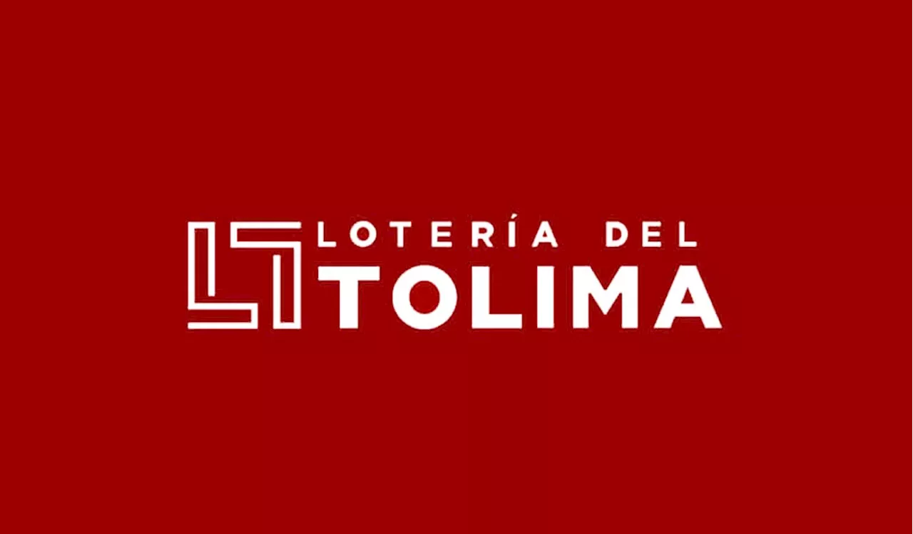 ¡De pronto ganó! Conozca aquí el número ganador de la Lotería del Tolima del lunes, 22 de abril de 2024