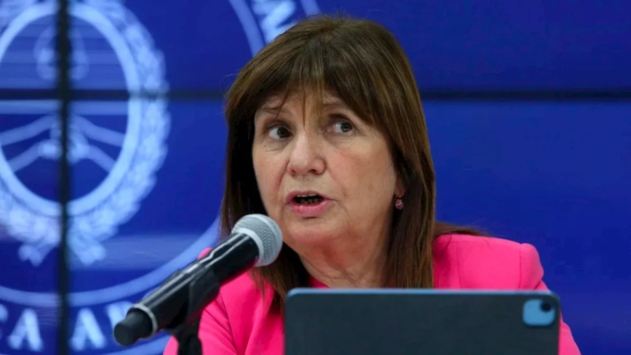 Patricia Bullrich anunció que aplicará el protocolo antipiquetes en la Marcha Federal Universitaria