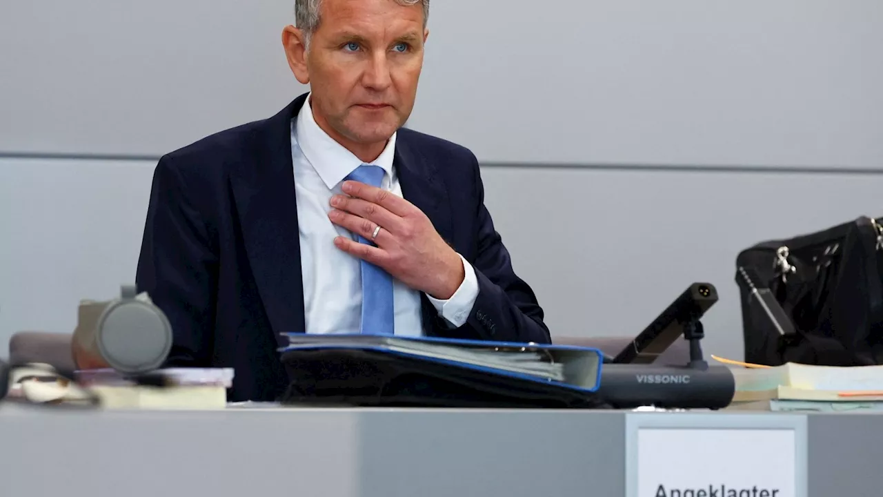 Höcke unter Druck – Video als Beweismittel vorgeführt