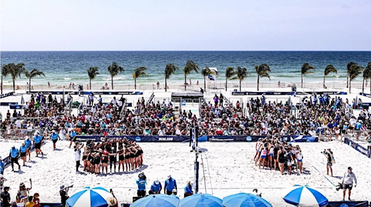 NCAA Beach Volleyball Championship's final time (for now) along Alabama beaches