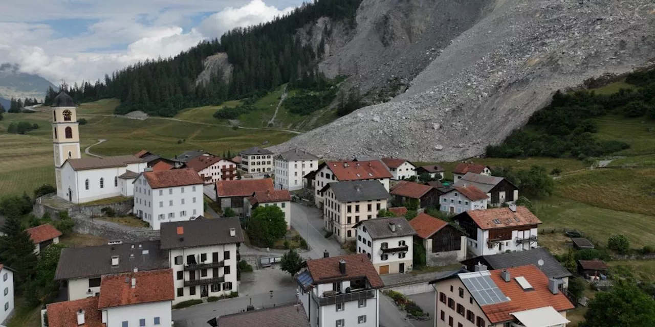 Bau des grossen Entwässerungsstollens in Brienz GR hat begonnen