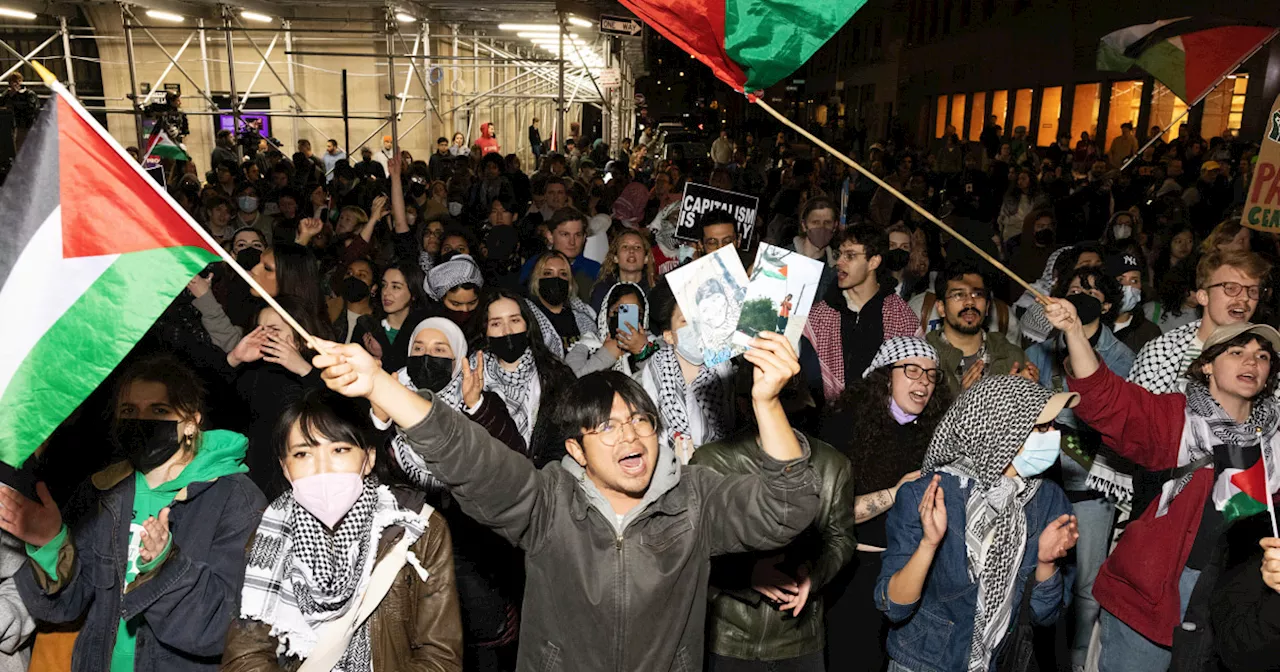 Pro-Palestinian campus protests live updates: NYU, Yale students arrested; Columbia goes hybrid