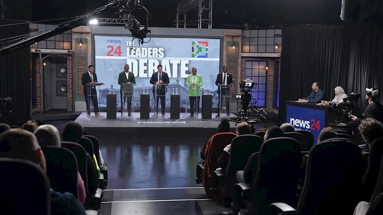 Land, BEE, cadre deployment: Nothing's off the table in News24's fiery Leaders Debate