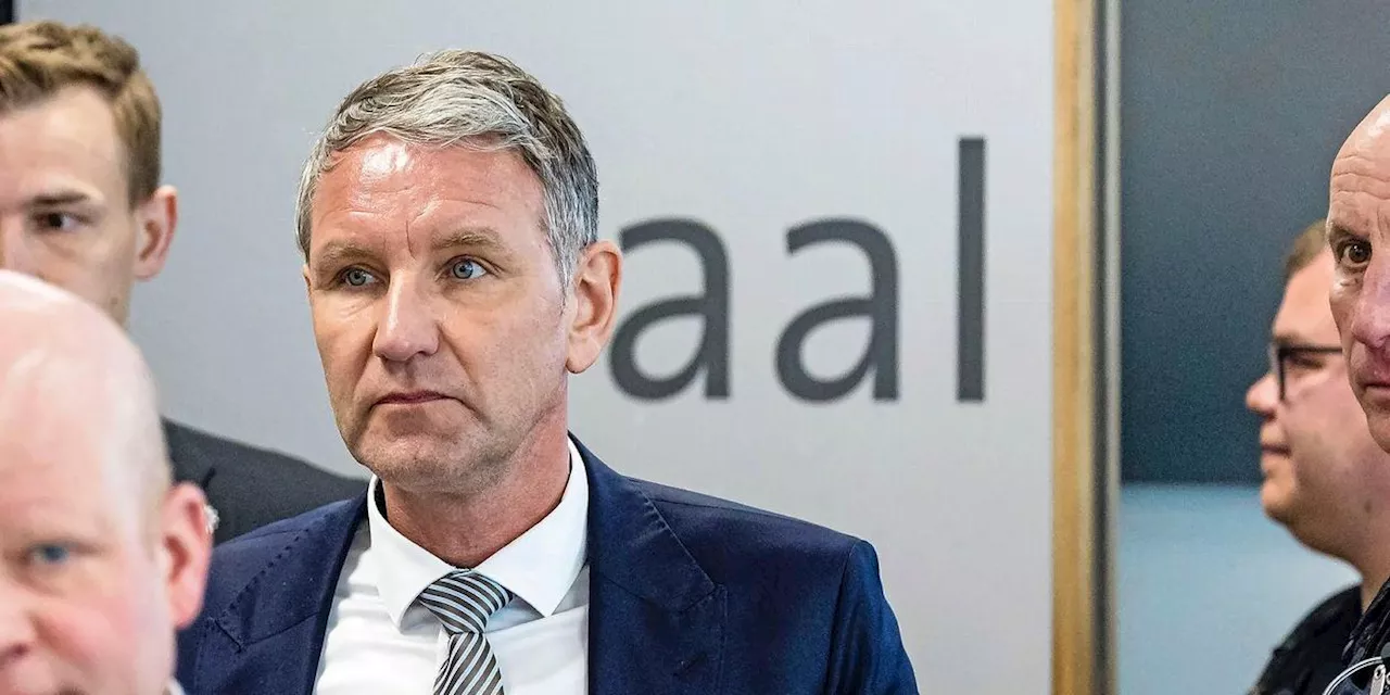 'Bin unschuldig': Höcke bestreitet wissentliche Verwendung von SA-Parole