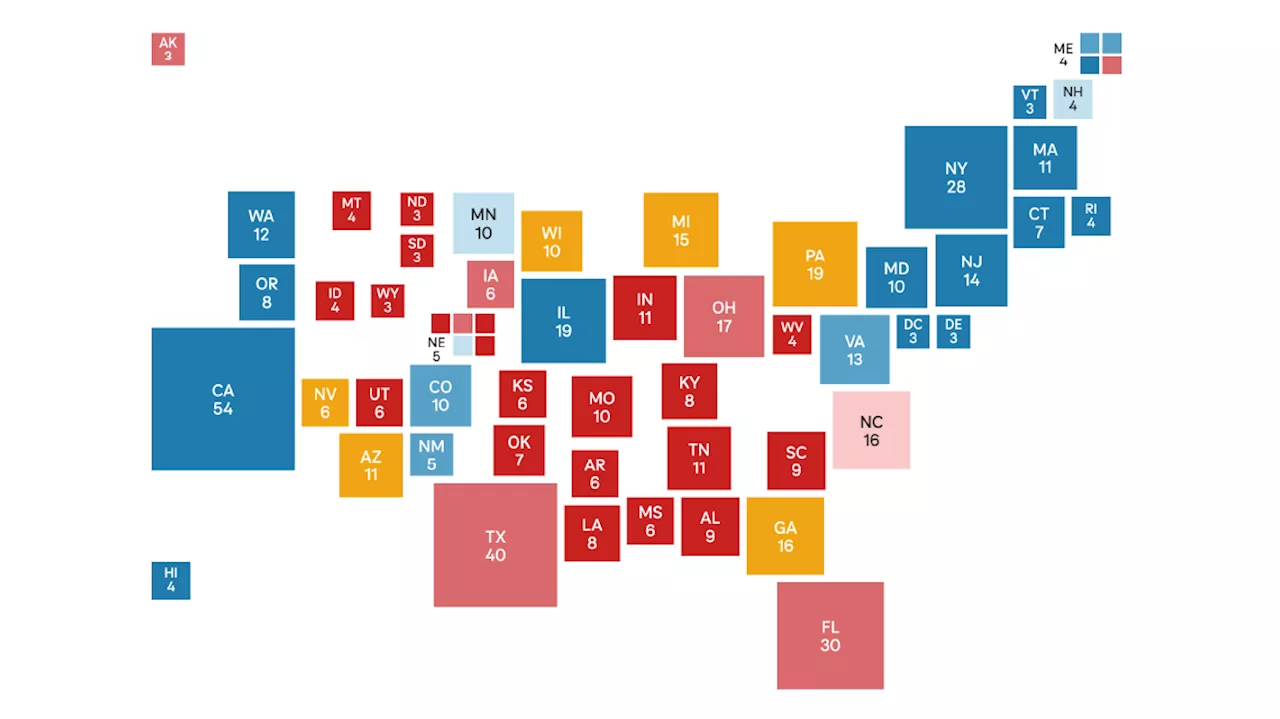 The states to watch on the 2024 electoral map