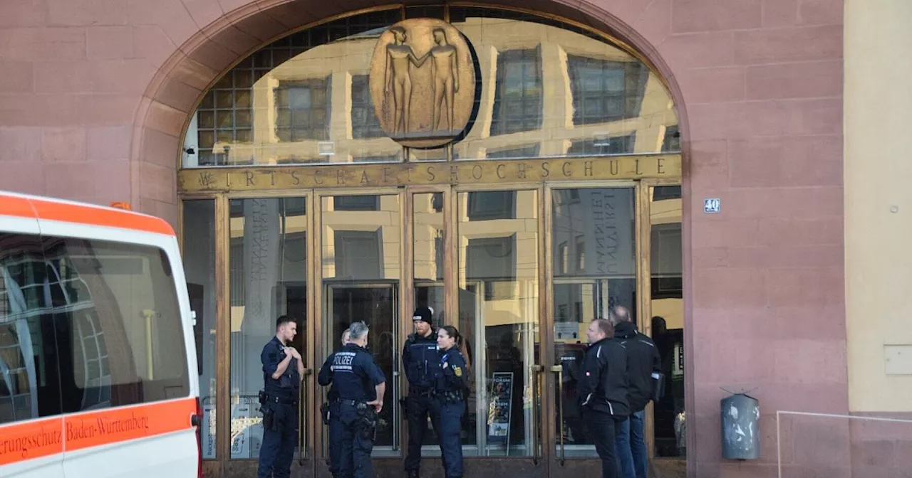 Polizei schießt auf Bewaffneten in Mannheimer Uni-Bibliothek