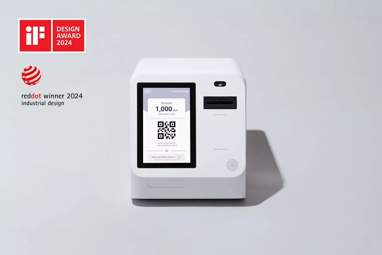 ポケットチェンジの電子マネーチャージ機「Payspot」が、「iF Design Award」「Red Dot Design Award」をダブル受賞