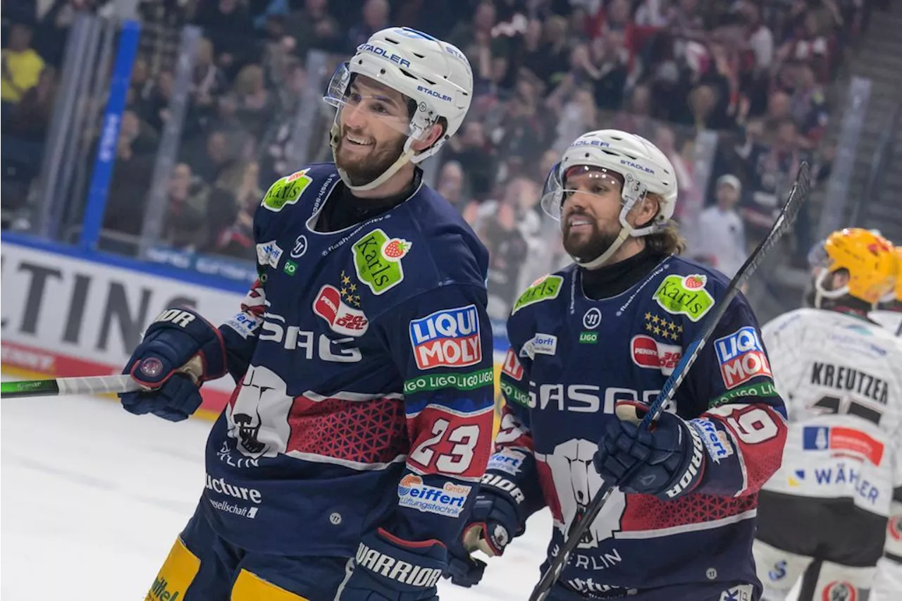 DEL: Titel zum Greifen nah - Eisbären Berlin lassen Fischtown Pinguins keine Chance