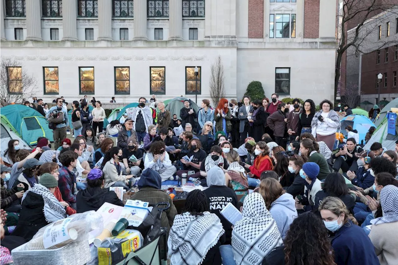 Pro-Palestinian protesters arrested at Yale, Columbia cancels in-person classes