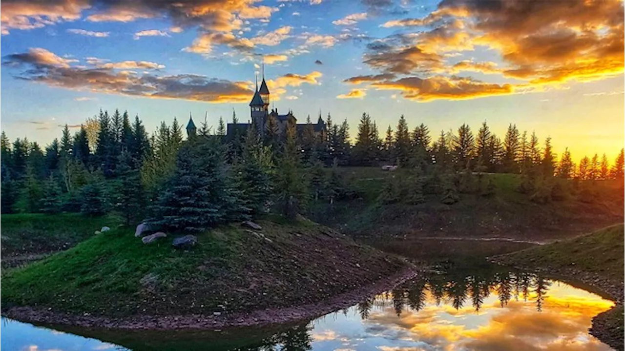 This $14 Million Castle Presides Over 40 Secluded Acres in Rural Wyoming